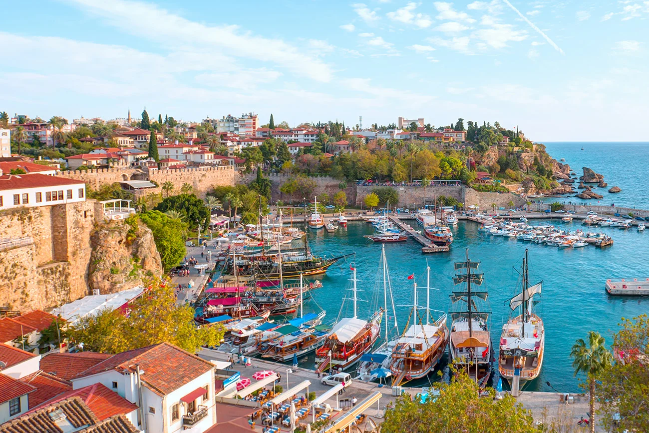 Antalya kıyı şeridi